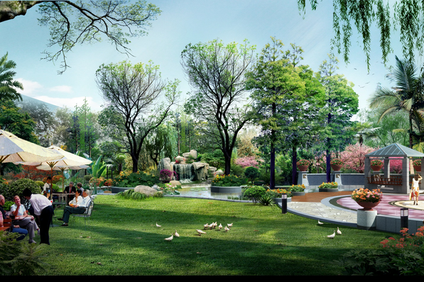 建水臨安酒店景觀(guān)設計-景觀(guān)設計