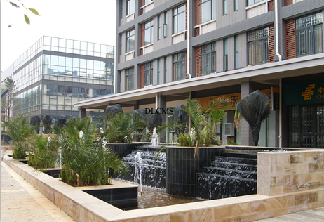 云師大呈貢校區實(shí)景-景觀(guān)施工